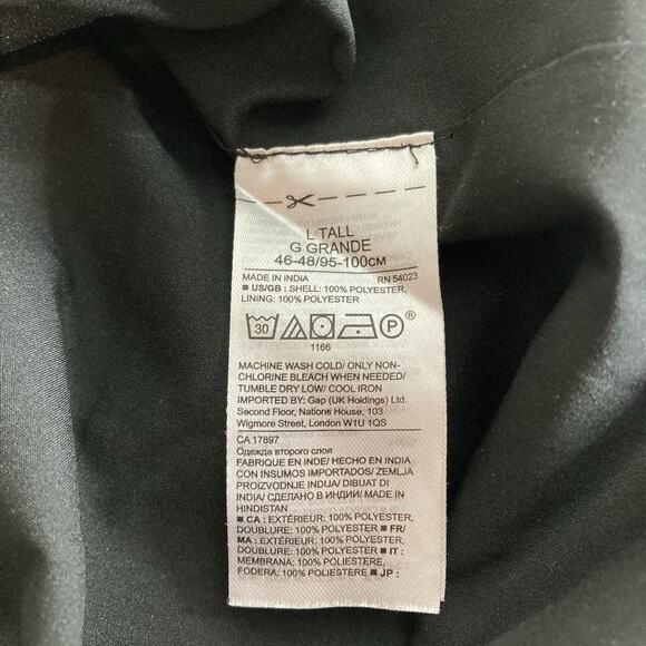 Banana Republic Dark Floral Off Shoulder Dress Size L Tall Moto‎ Boho Flowy - Picture 4 of 14